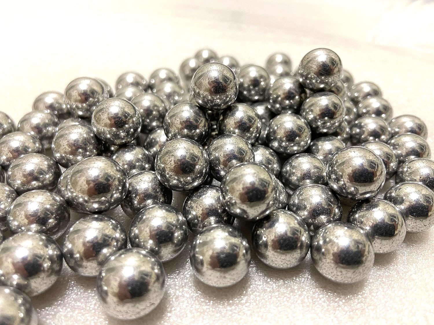 100 X 43 Cal Aluminum Balls for Self Defense and Target Practice, Solid Hard .43 Caliber Ammo Projectiles Fit for T4E Walther PPQ/ TPM1 and Glock17/G17 (Silver)