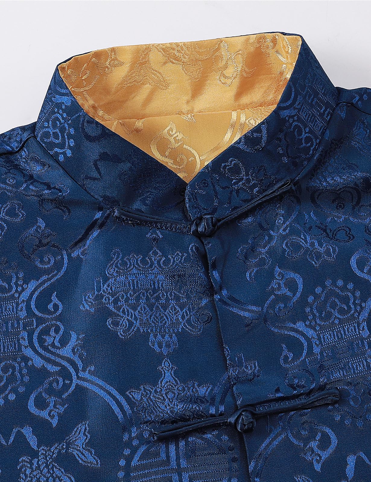 Funny World Tang-Anzug Hanfu Chinesisches Neujahrshemd traditionelle Kleidung langärmeliges Oberteil