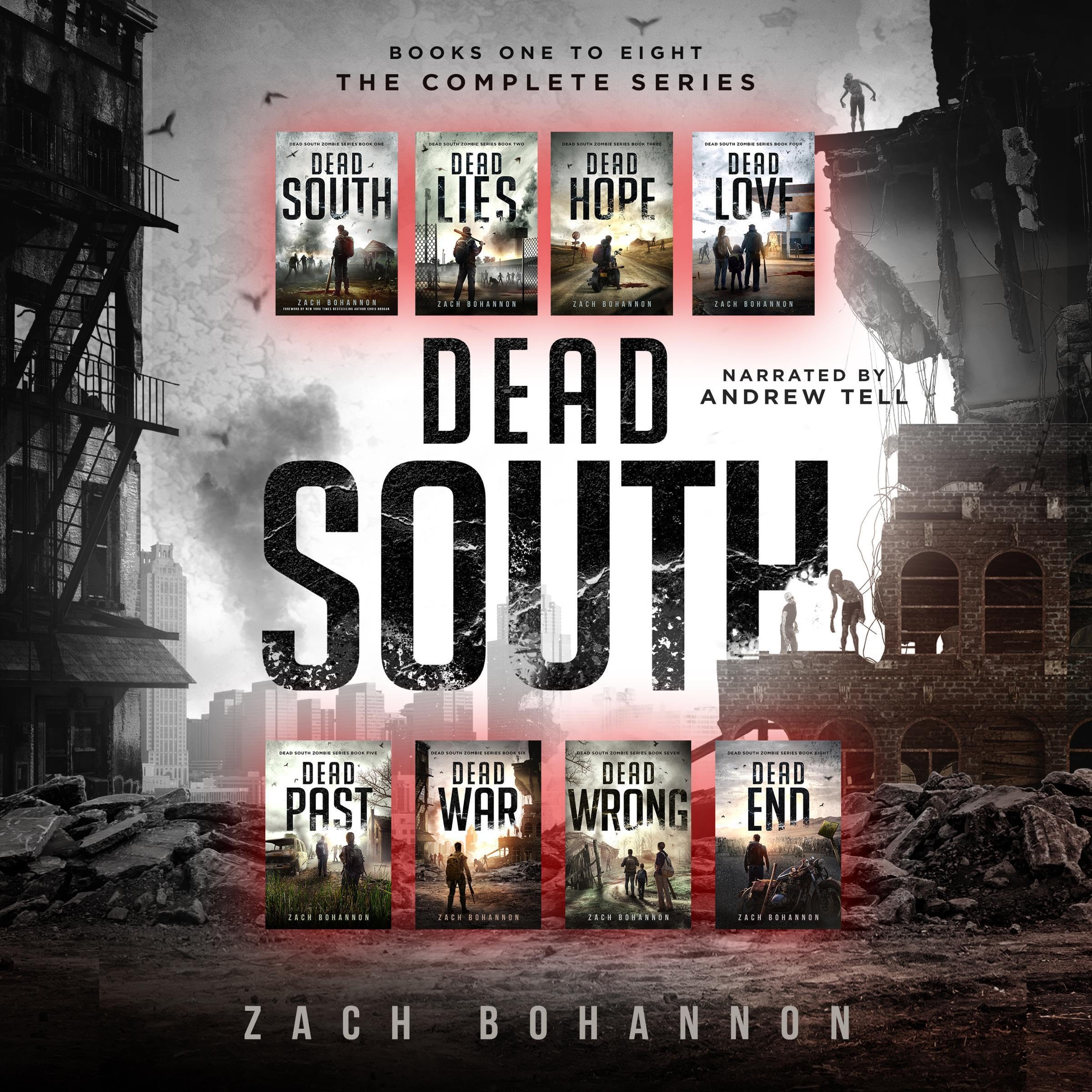 Cover art for Dead South: The Complete 8 Book Zombie Apocalypse Series