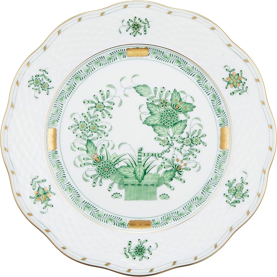 Amazon.co.jp: ヘレンド(HEREND) FV インドの華・グリーン プレート Amazon.co.jp: ヘレンド(HEREND) FV インドの華・グリーン プレート