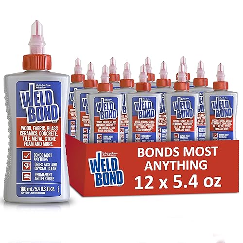 Miniatura 10 de Adhesivo universal Weldbond 8, 50160, 5.4 onzas líquidas , 8-50160, 4.0watts