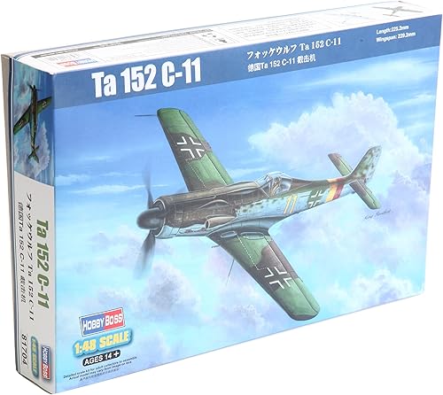 Hobby Boss Ta 152 C-11 - Kit de montaje de avión
