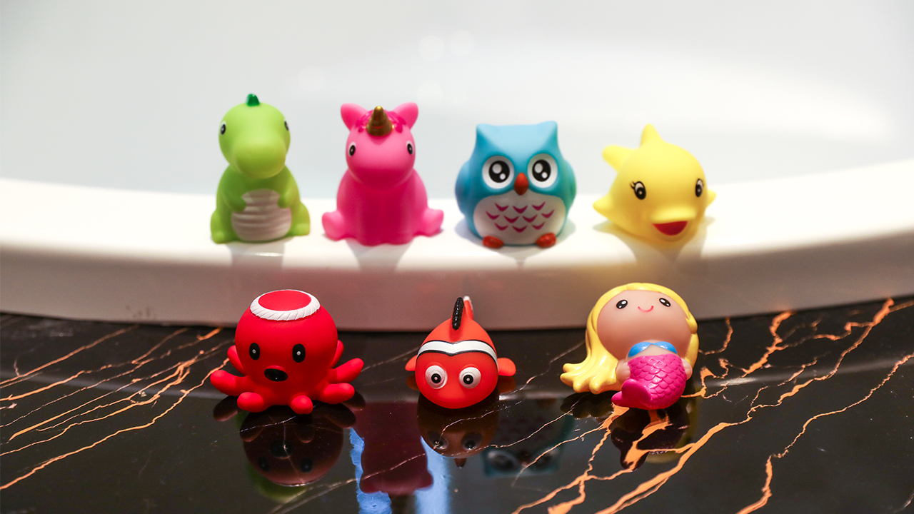 Jouets de bain pour bébé, jouets de bain lumineux pour enfants de 1 à 3 Jouets de bain pour bébé, jouets de bain lumineux pour enfants de 1 à 3