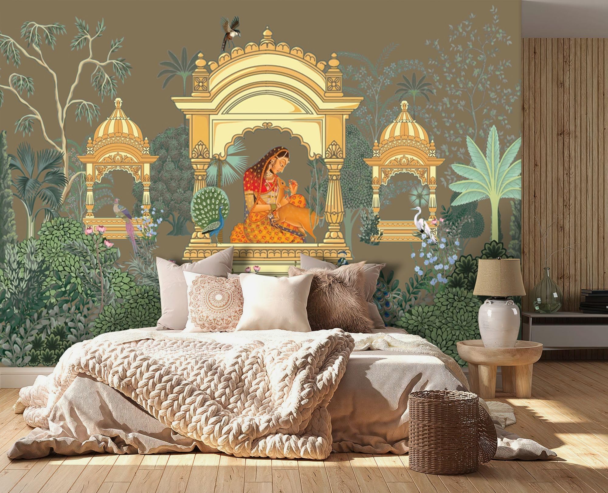 See full amazon price history chart for 999STORE Mughal Garden, Tropical Garden, Queen Sitting in The Dome, Birds Indian Wallpaper Tropical Wallpapers for Walls (Non10X80407) 999STORE Mughal Garden, Tropical Garden, Queen Sitting in The Dome, Birds Indian Wallpaper Tropical Wallpapers for Walls (Non10X80407) (B0DB5G4X4F) Amazon Price History, Amazon Price Tracker