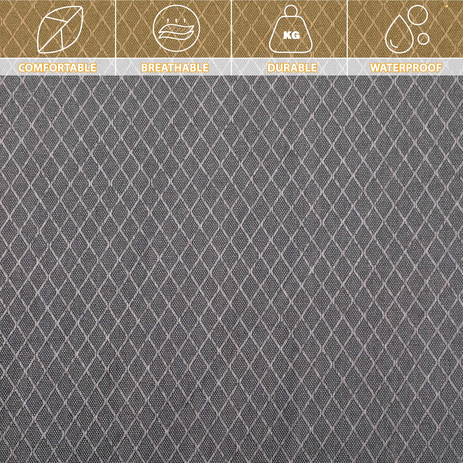 Buy ALPHA CAMP Camping Folding Bed, Heavy Duty Sturdy Camp Beds for