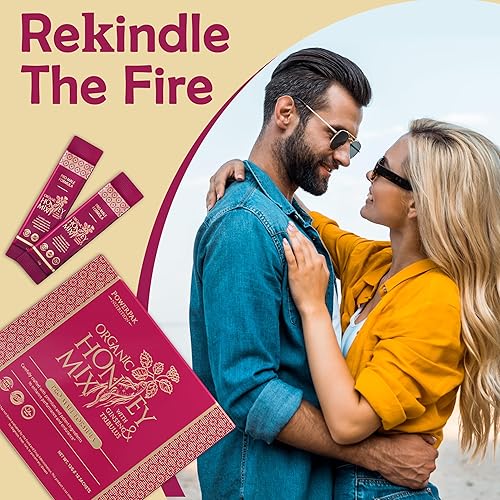 Miniatura 4 de PowerPak Mezcla de miel extra fuerte  Paquetes de miel con polen de abeja de gelatina natural, panax ginseng y tribulus  Miel mixta infundida con