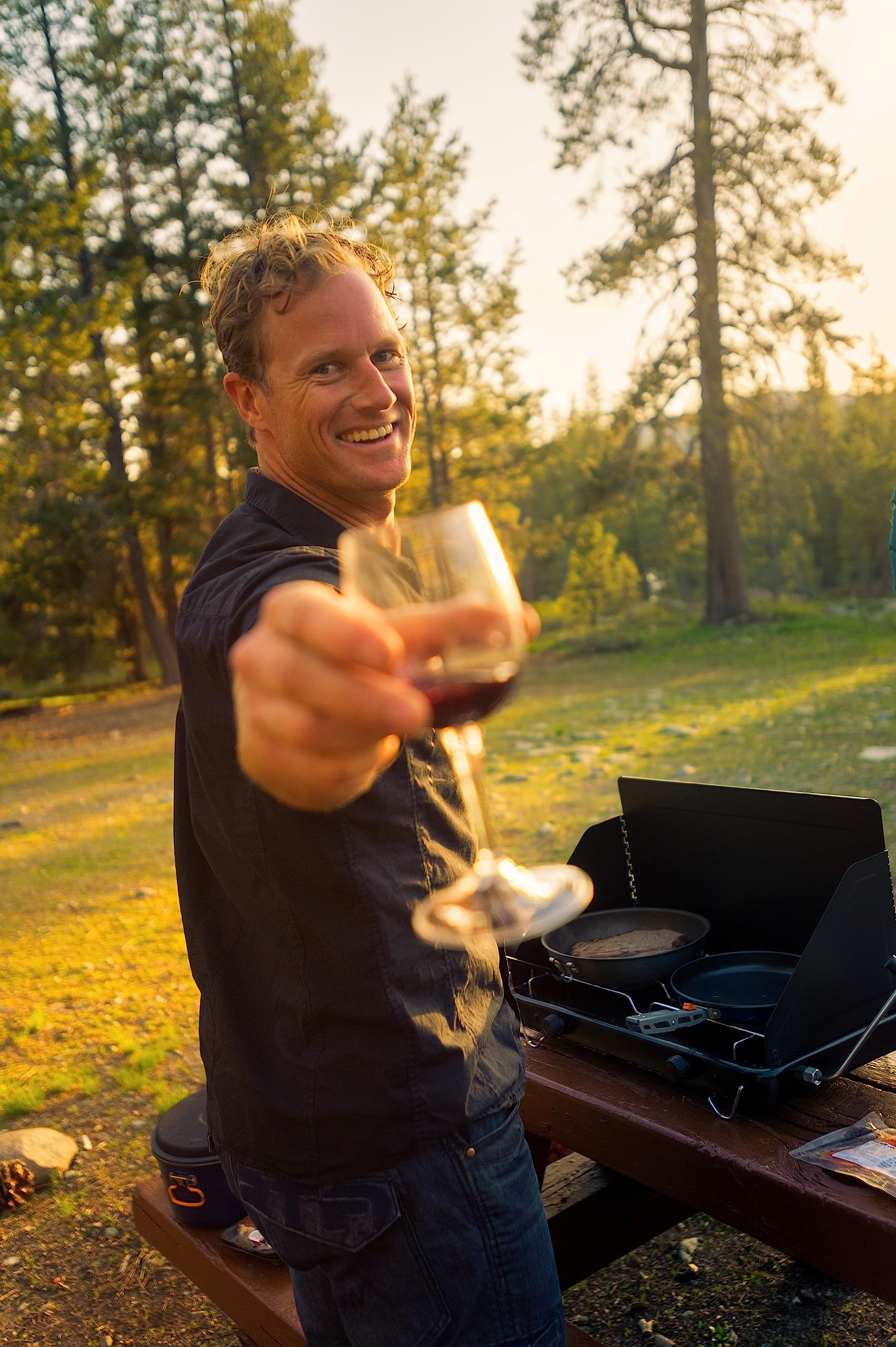 Verre à vin sans tige GSI 340 ml en verre trempé empilable bord fin GSI OUTDOORS