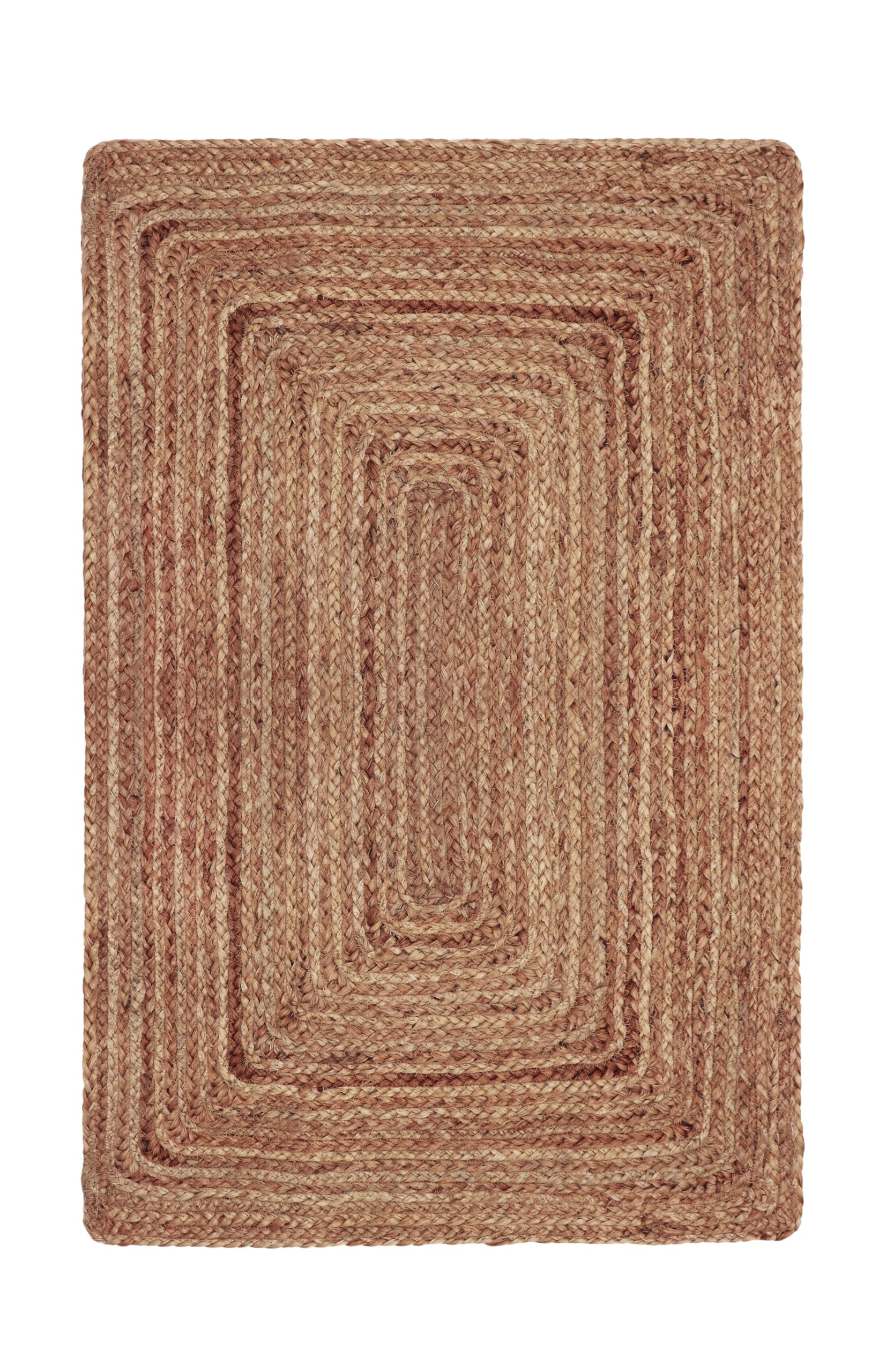 Tapis en jute tissé à la main COTTON CRAFT 61x91cm haut de gamme bohème