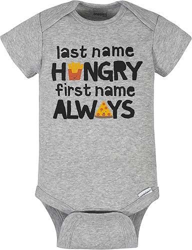 Vista 2 de Onesies Brand Paquete de 8 mamelucos de manga corta para bebés y niños