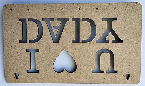 Miniatura 9 de Soporte familiar para llaves de pared de madera para decoración del hogar, soporte para llaveros, regalo para el mejor diseñador familiar del mundo,