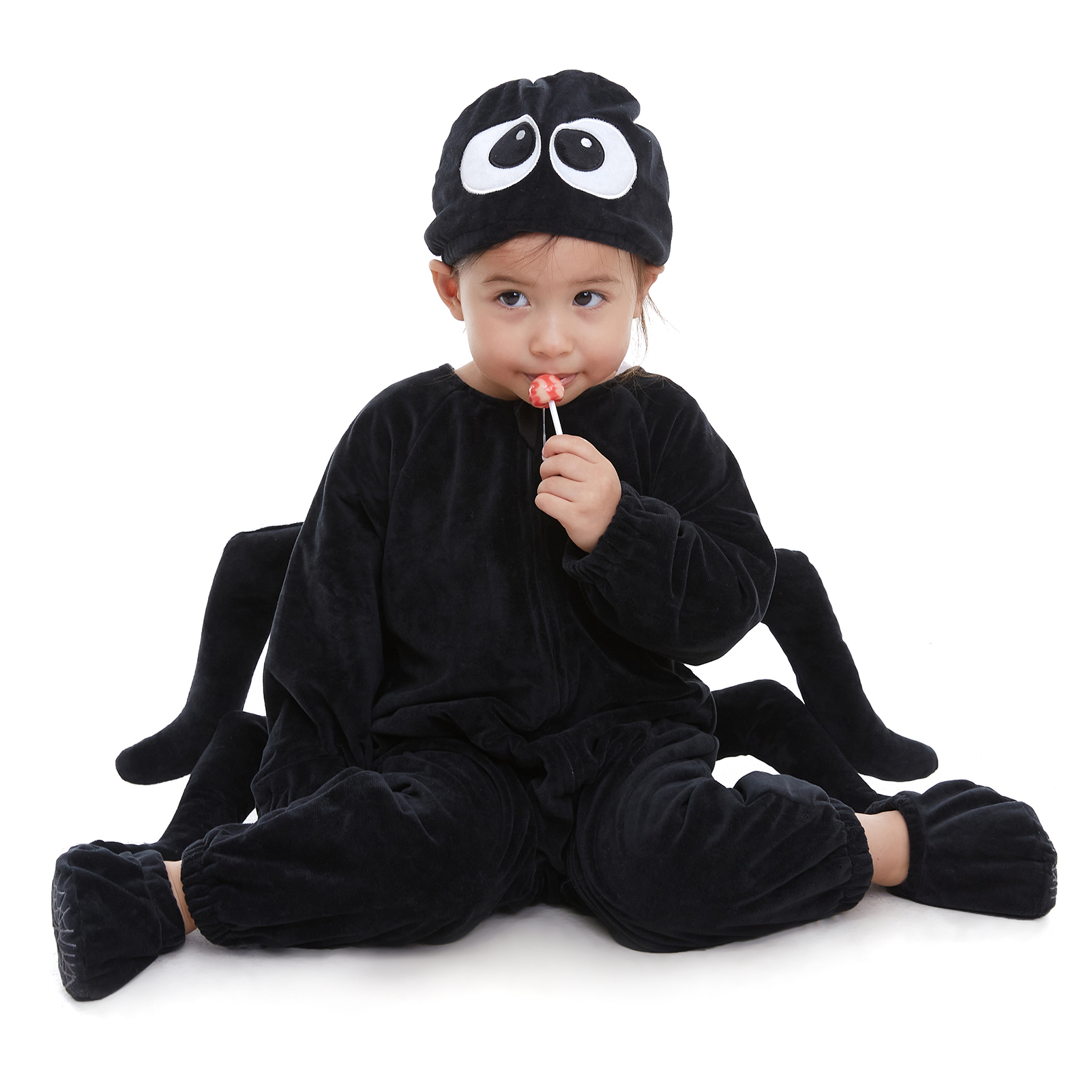 Disfraz de Bebé Spider 0-4T con Capucha 3D miniatura 5