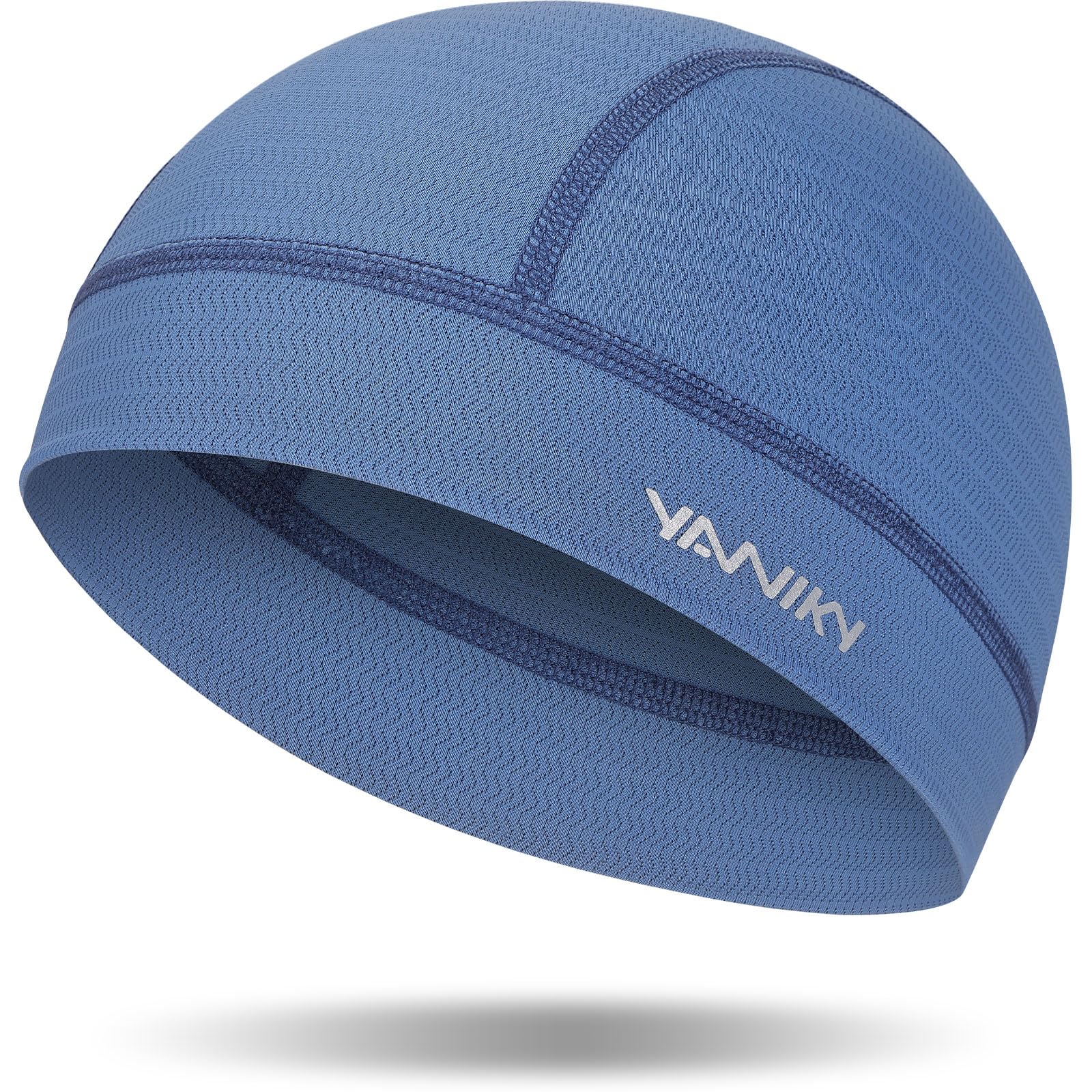 YANIKY Skull Cap Helmet Liners for Men- Soft Elastic Cycling Cap Motorcycle Skull Cap Beanie Wicking Cap Bicycle Running Hats