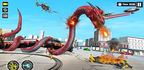 jogo de transformação de carro robô cobra: ataque de batalha de cidade robô anaconda