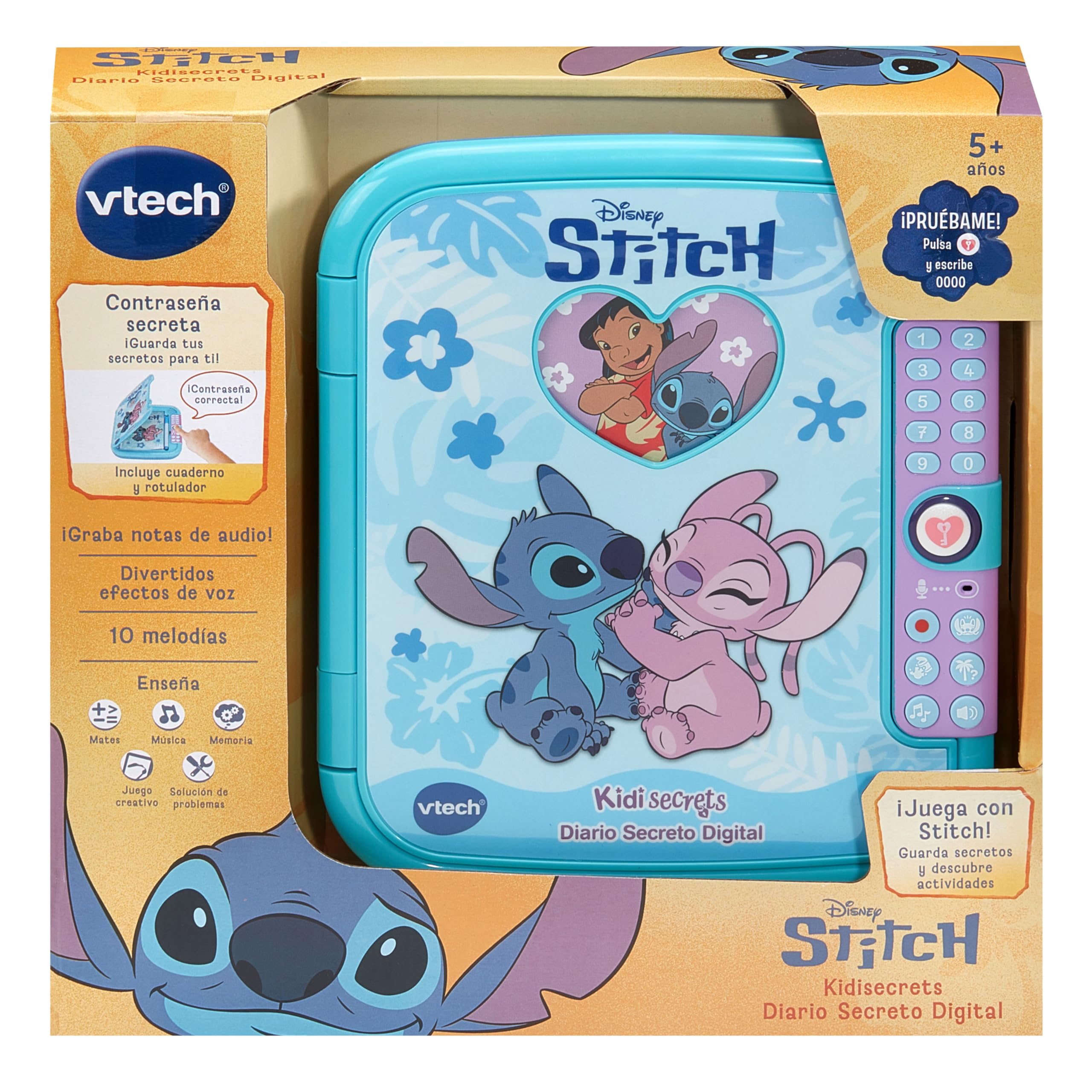 VTech Stitch Kidisecrets Diario Segreto