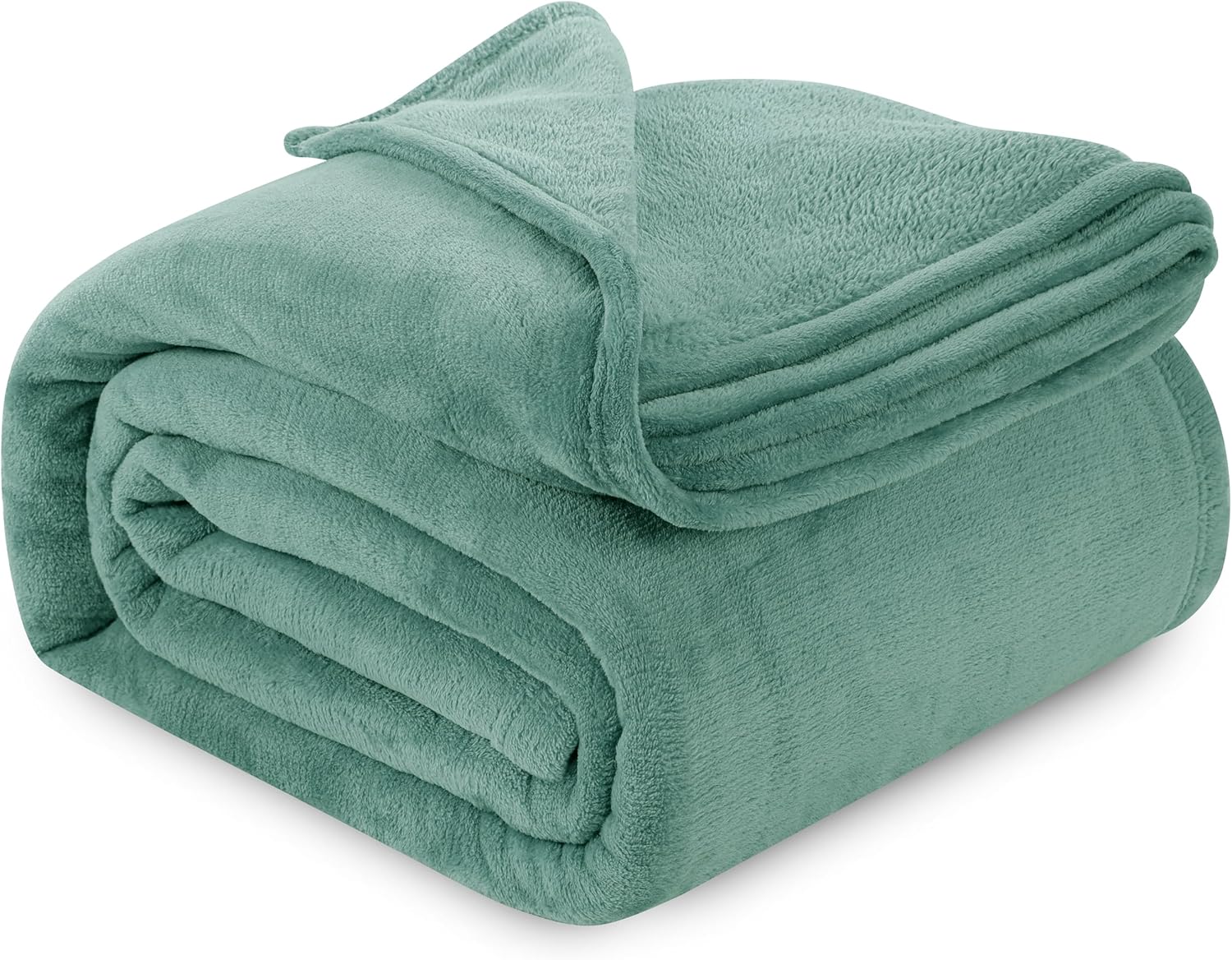 Utopia Bedding Celadon Fleece Blanket King Size Lightweight