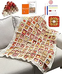 Kitcroet Kit de tricô para iniciantes, kit completo de tricô para iniciantes, incluindo conjunto de agulhas de tricô