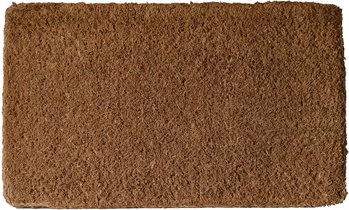 Las importaciones Decor Plain Fibra de Coco Felpudo
