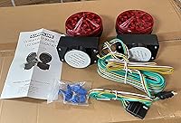 Vista 3 de ProlinePI - Kit de luz magnética LED de 12 V para remolque, remolque, caravana, remolque, coche, barco, camión