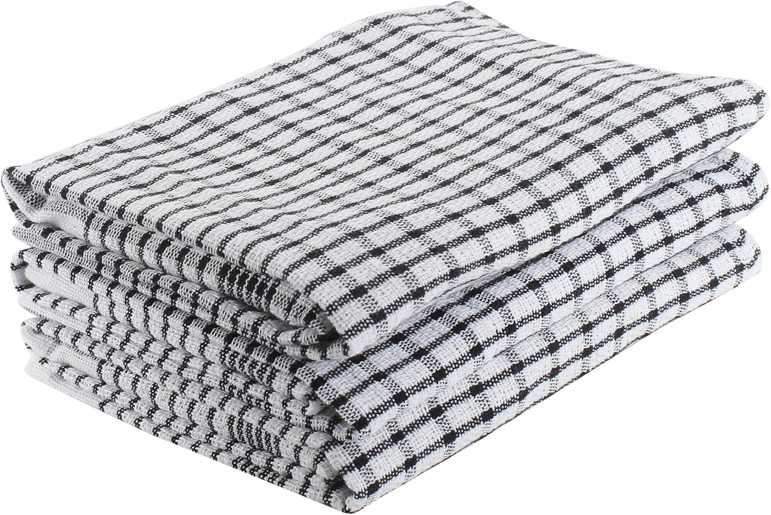 Kitchen Towels, 100 Cotton, Check Kitchen Dish Towels
