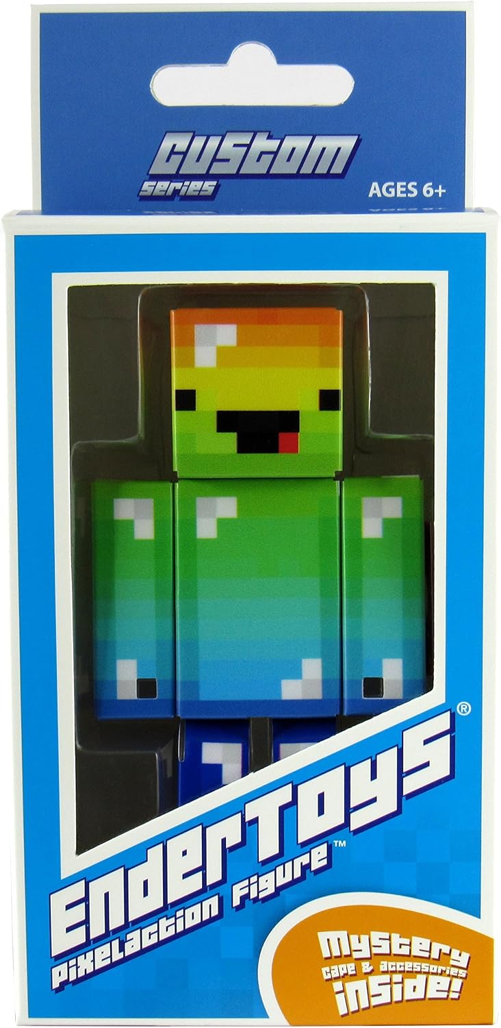 EnderToys Derpy Rainbow Guy Action Figure