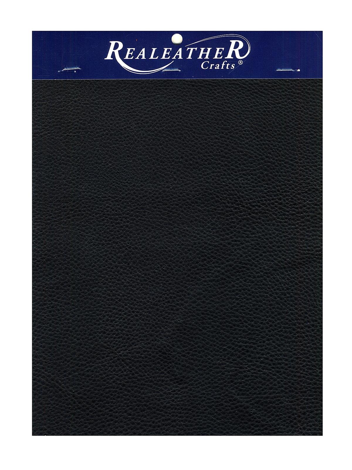 Silver Creek Leather Co. Trim Pieces premium leather 8 1/2 in. x 11 in. black [PACK OF 3 ]