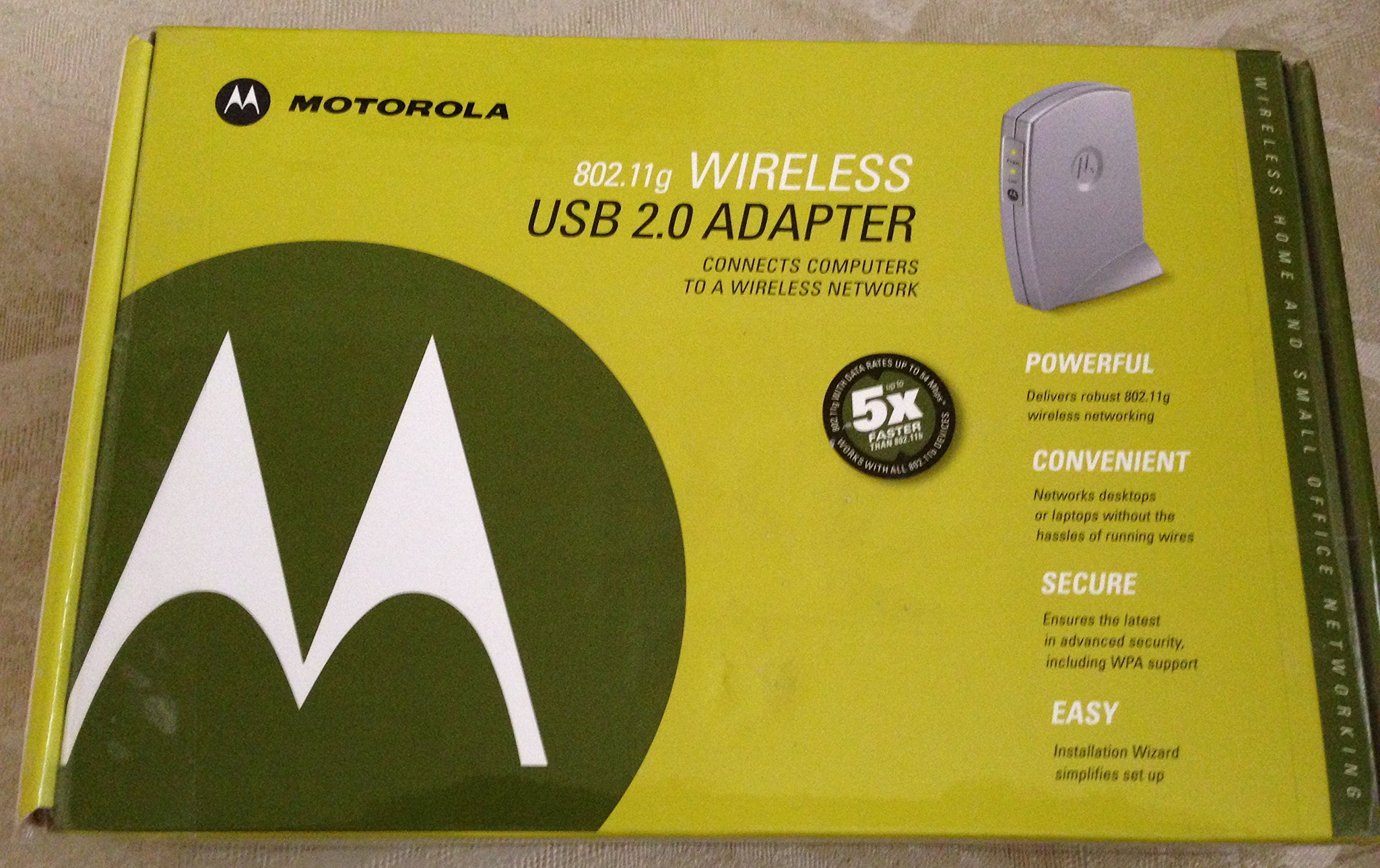 Motorola WU830G 802.11g 54 Mbps USB 2.0 Adapter