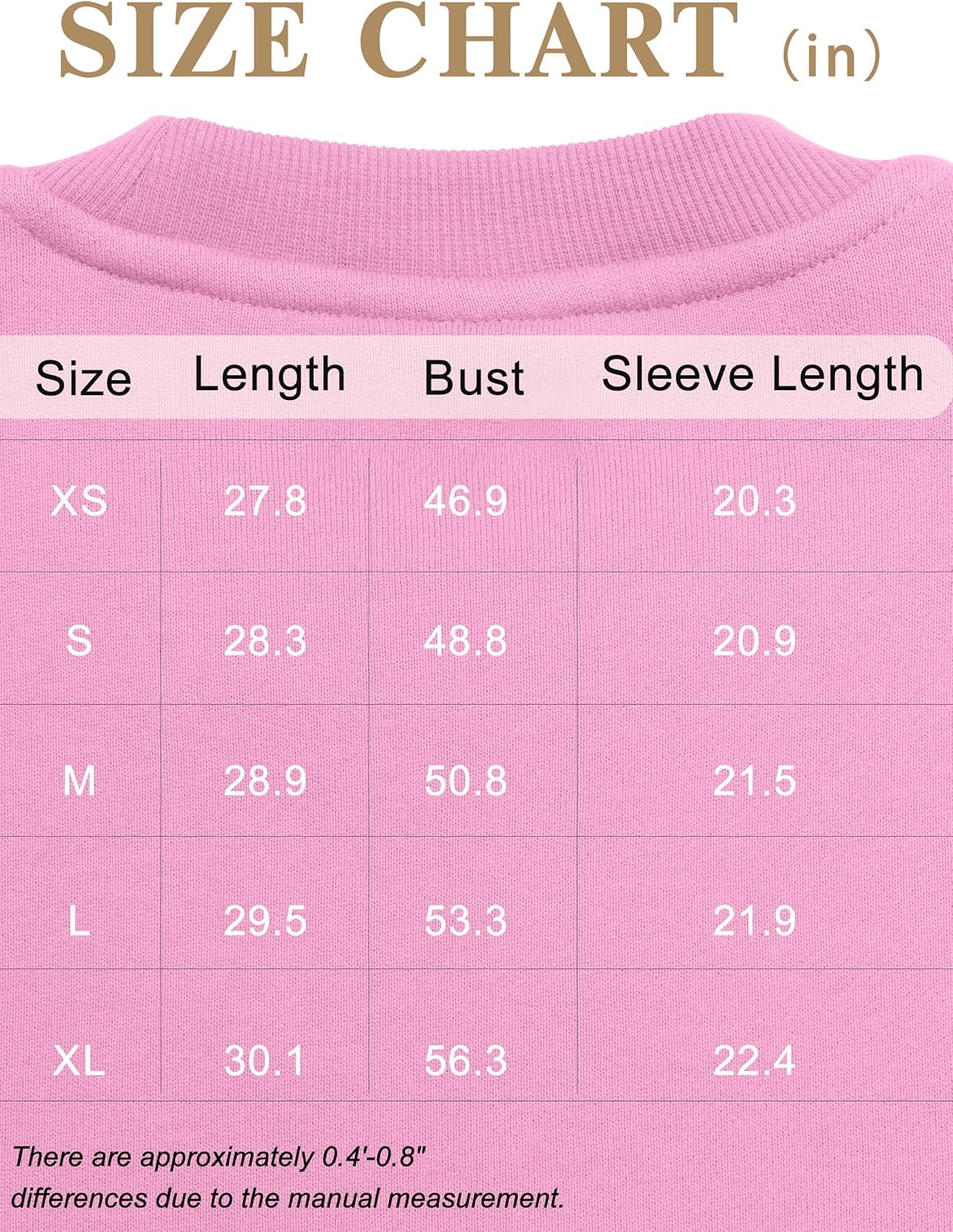 VIUTIL Womens Oversized Crewneck Sweatshirt Fleece Casual Loose Pullover Tops 2026 Winter Clothes - Image 6