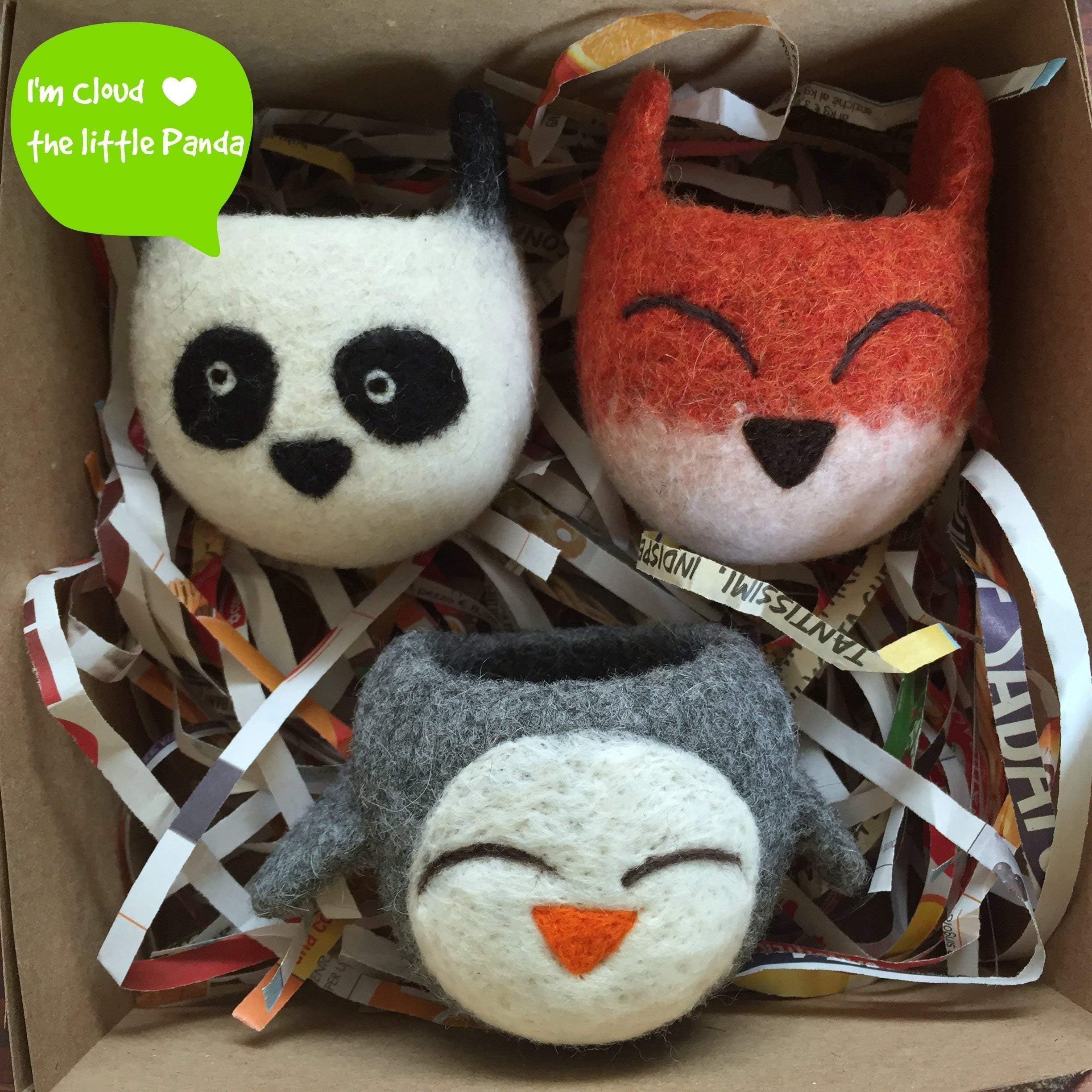 Succulent planter/Fox/Panda/Penguin/mini planter/Animal lover gift ideas/gift for her/Father's day gift/Set of three