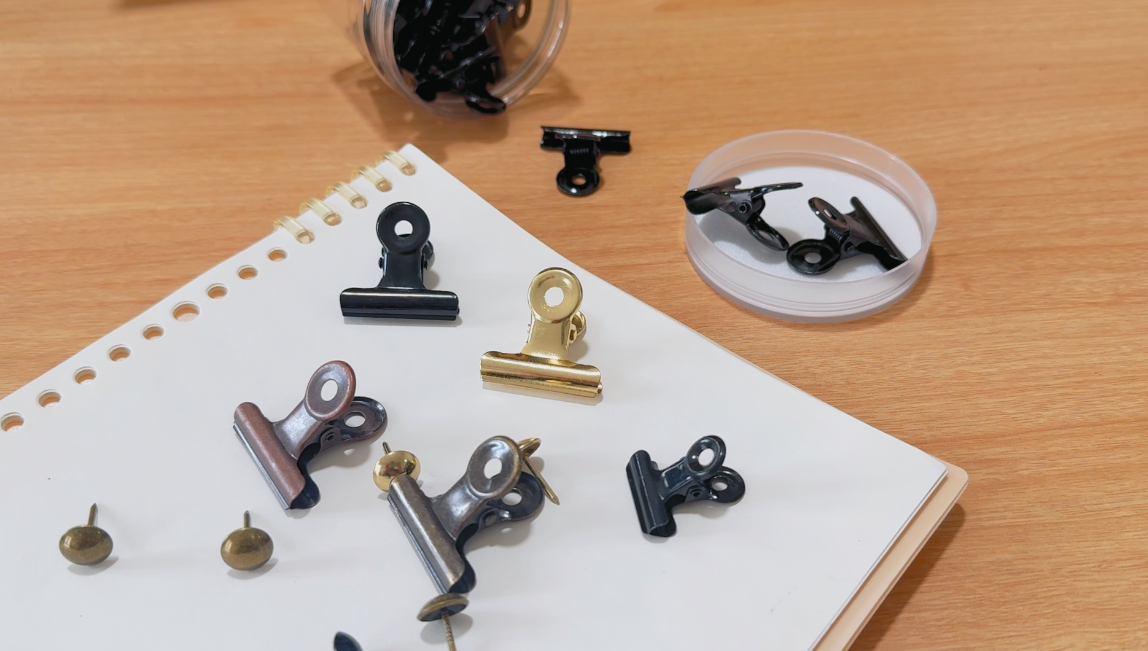 その他 PMO BULLDOG CLIP #14 Amazon.com : Bulldog Clips with Hole for Push-pin, Paper File
