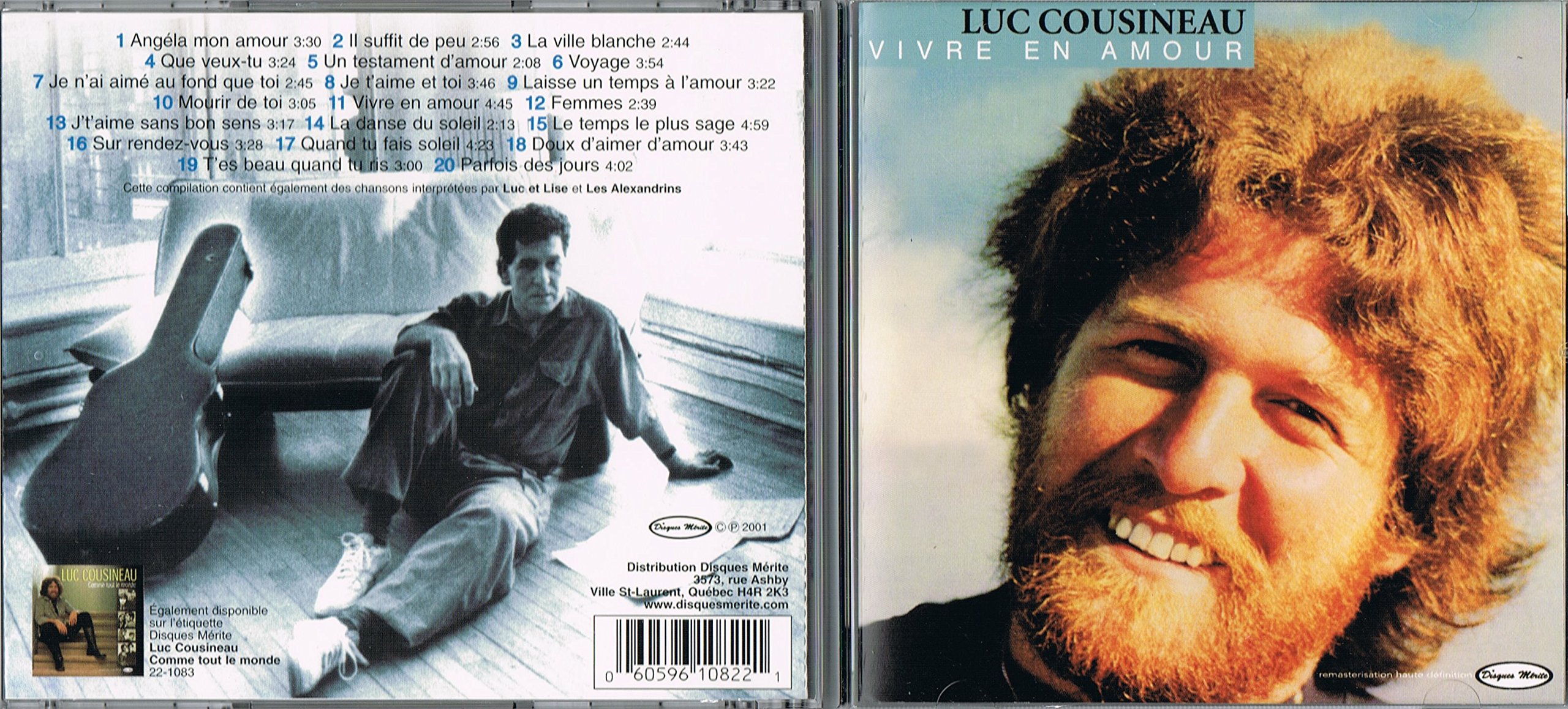 Vivre En Amour (Frn) [Audio CD] Cousineau, Luc