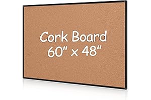 Board2by Extra Large 5 x 4 Cork Board for Wall