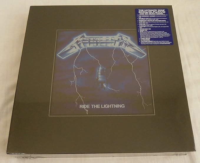 Ride The Lightning (Deluxe Box Set) by METALLICA METALLICA Amazon.ca