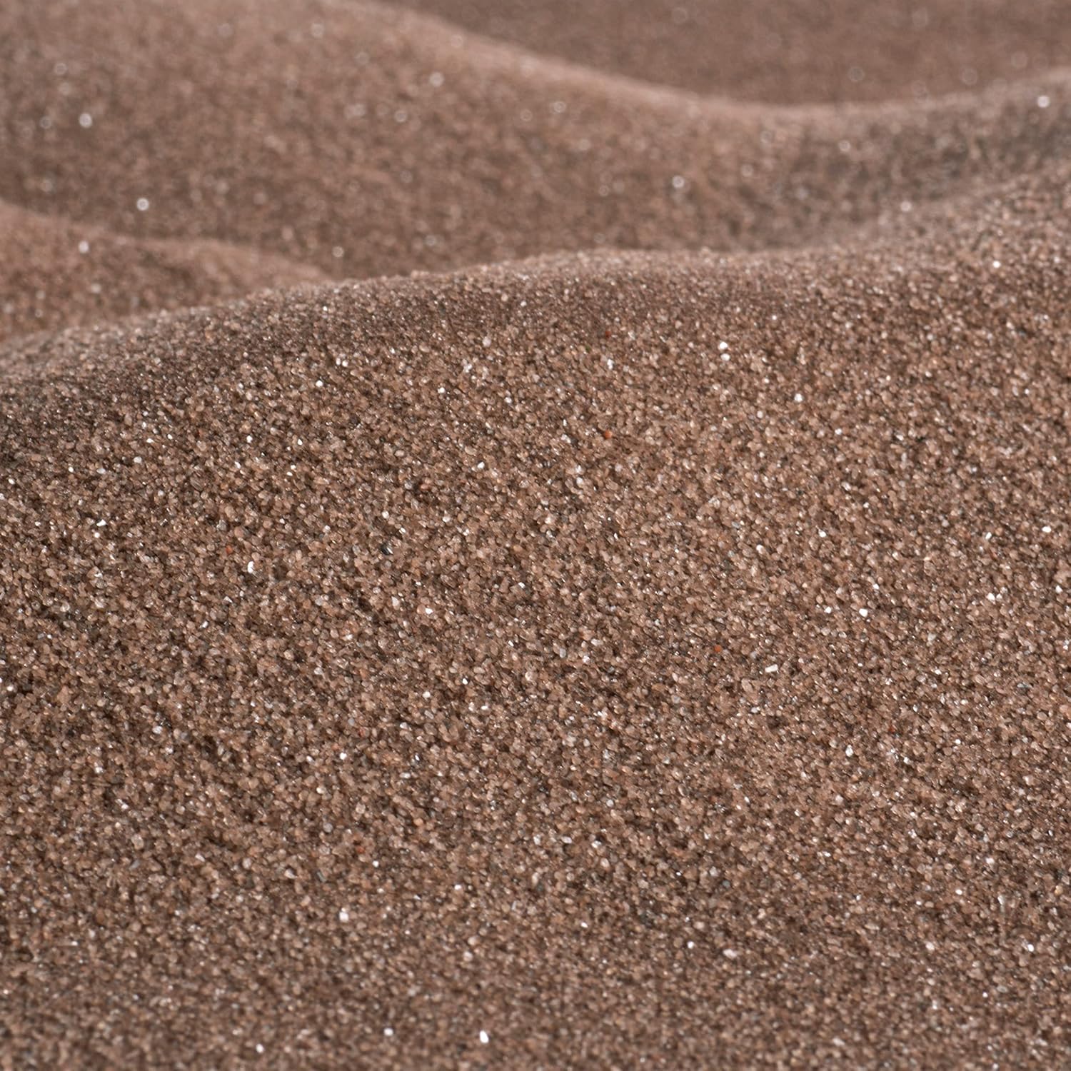 Sandtastik Brown Sand 10 lb Box Bright & Sparkling No Free Silica Vibrant Color Sand Sensory Terrarium Art Model Scenery Jewellery Arts & Crafts for Kids Boys Girls