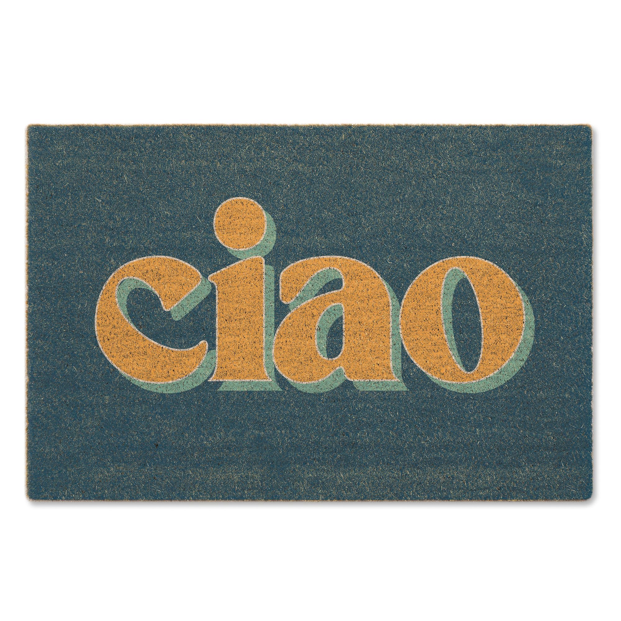 A1 Graphics Ltd Ciao Brush Doormat Printed Door Mat Funny Welcome Mat Italian Welcome Mat Home Decor Gift Housewarming Gift Front Door Decor