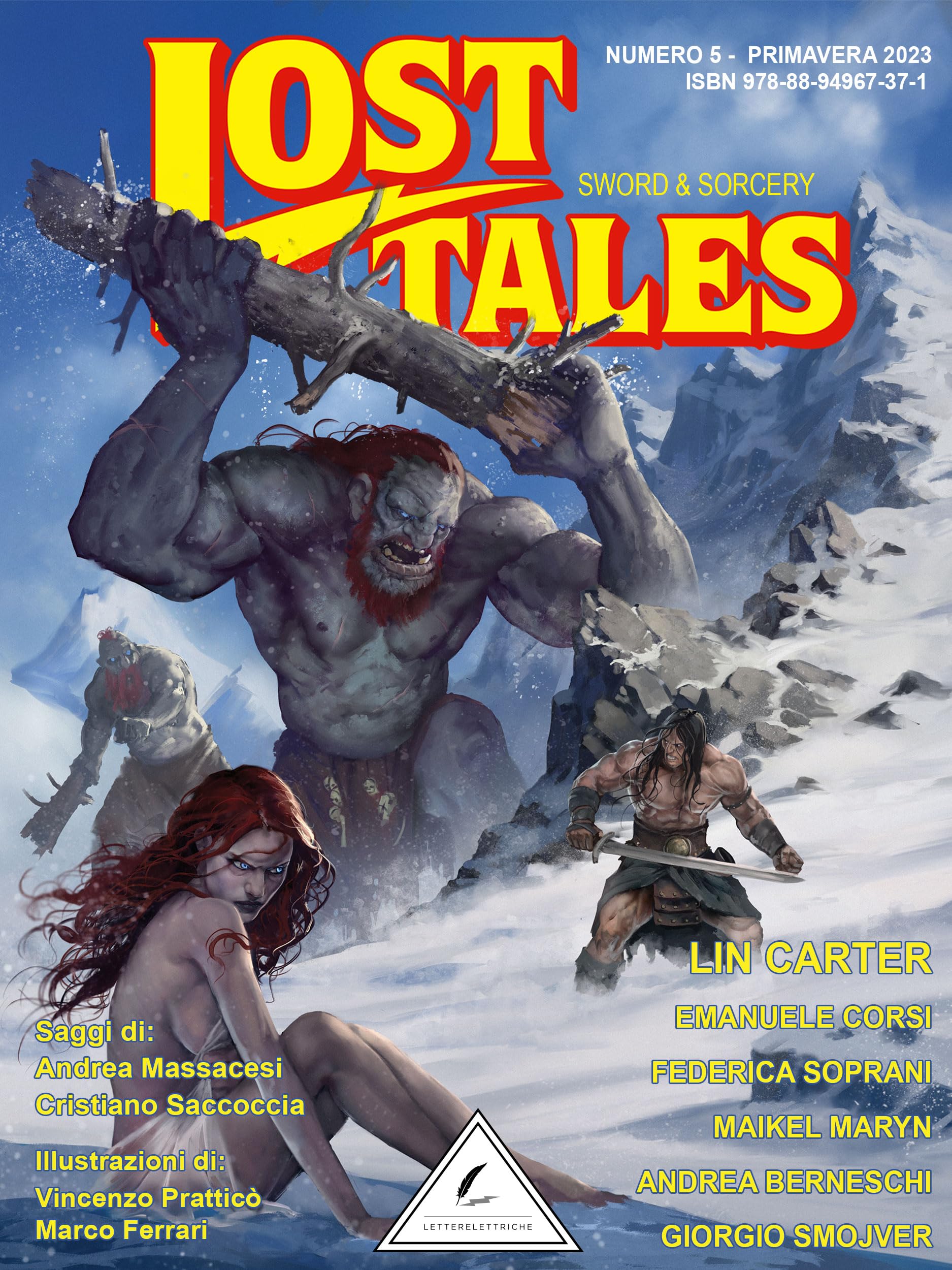 Cover of Lost Tales: Sword & Sorcery #5, Primavera 2023