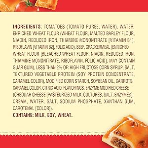 Chef Boyardee Mini Beef Ravioli, Microwave Pasta, Canned Food, 15 oz.