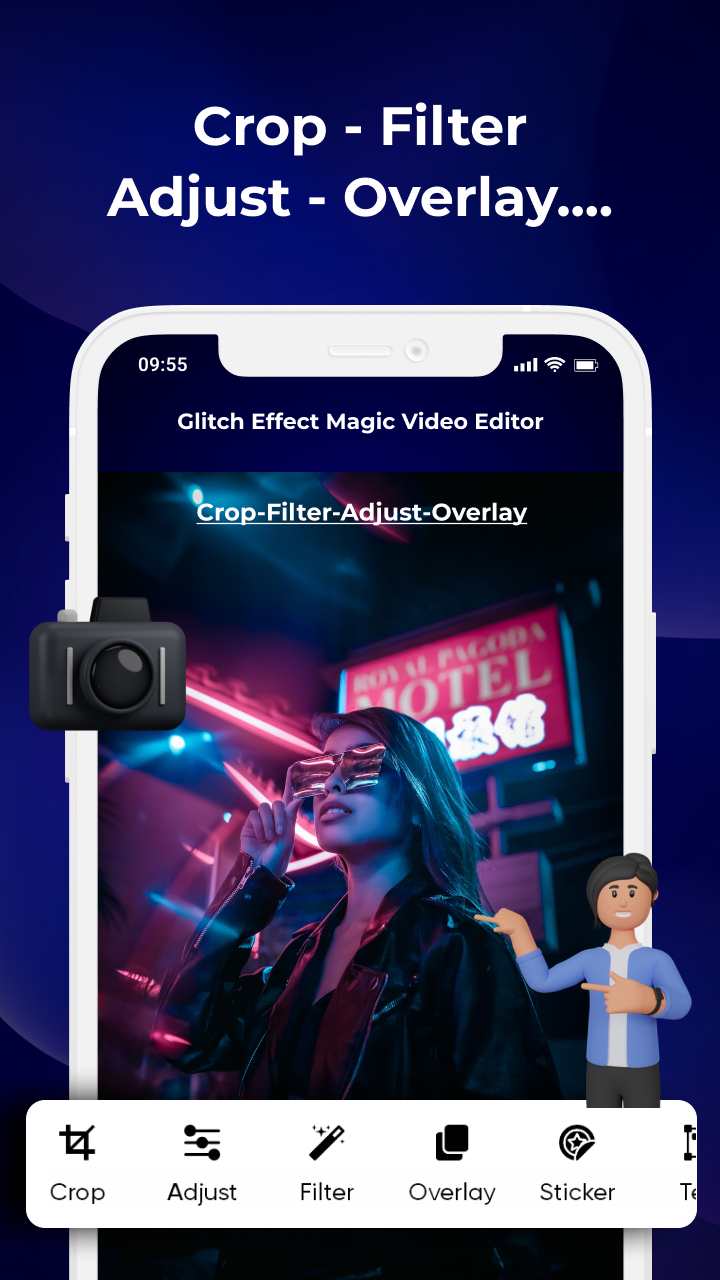 Glitch Effect Video for Android
