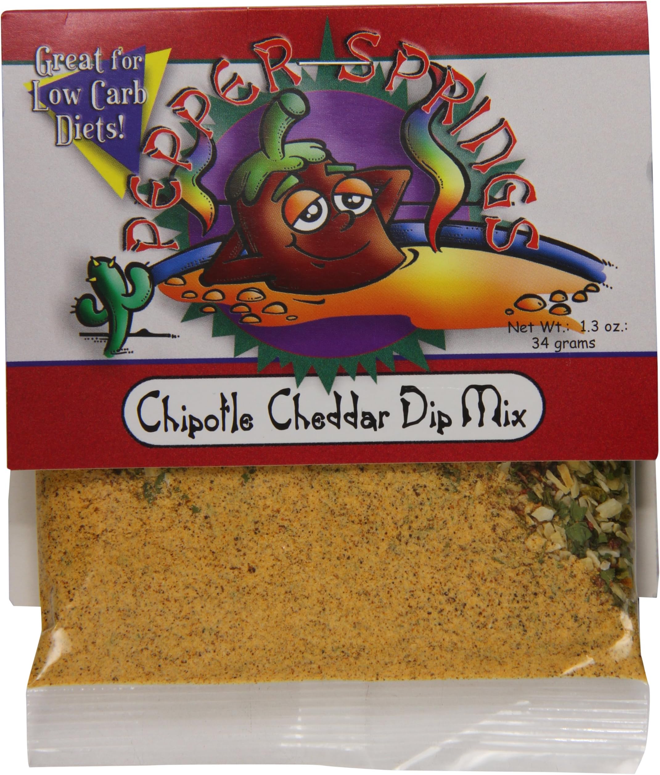 Carmie's Kitchen Chipotle Cheddar Dip Mix, 1.0 Ounce
