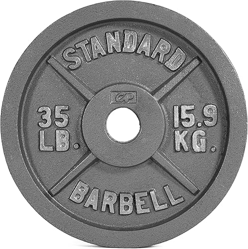 Miniatura 27 de CAP Barbell Placa de peso olímpica de 2 pulgadas | Múltiples opciones