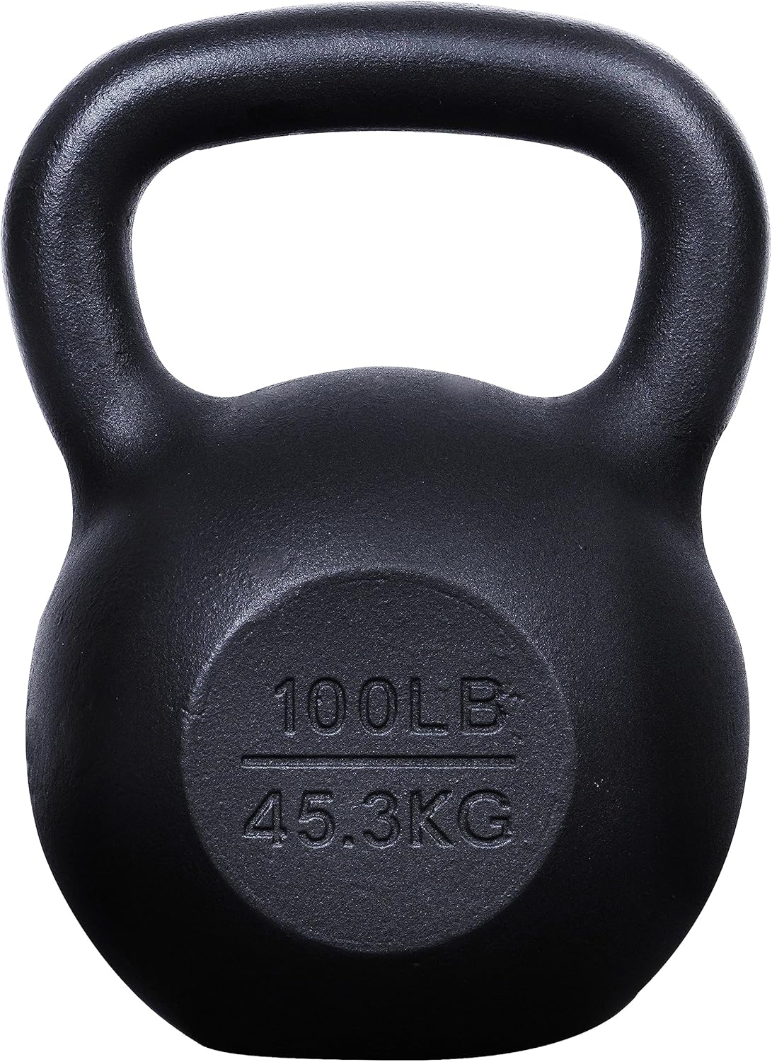 Signature Fitness Powder Coated Cast Iron Kettlebell 100