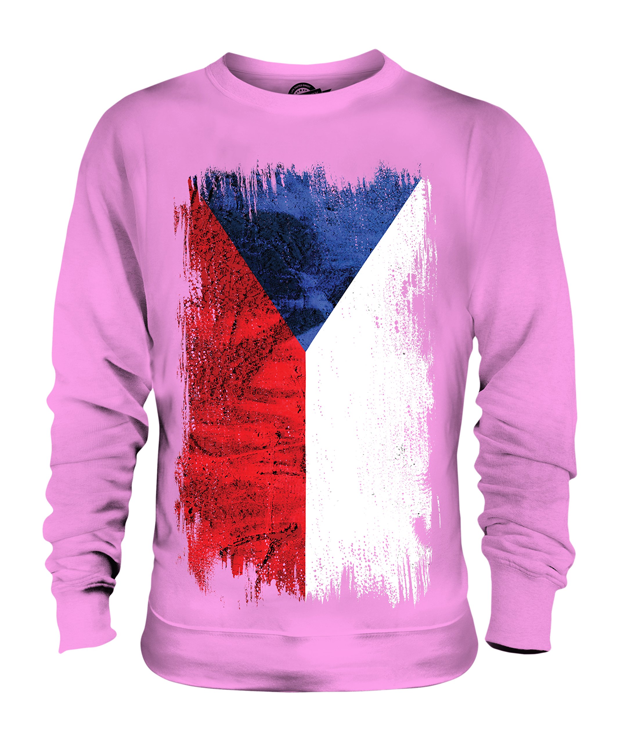 Sweat-shirt République Tchèque drapeau pour éviter les pulls fades et sans style - 3