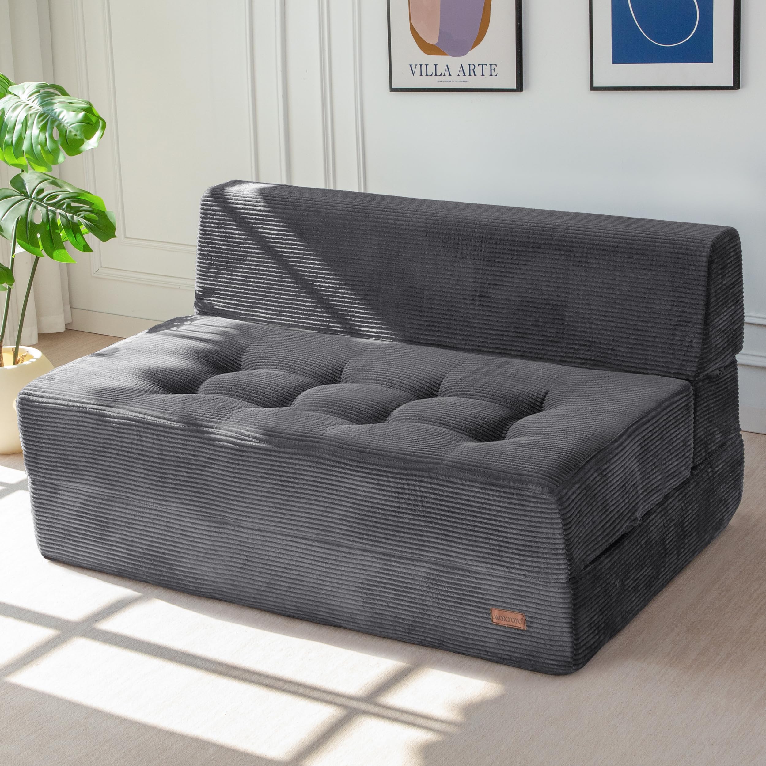 Photo 1 of MAXYOYO Folding Sofa Bed, 8-Inch Foam, Dark Grey