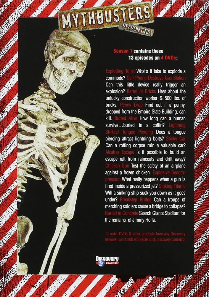 Amazon.com: Mythbusters: Season 1 : Adam Savage, Jamie