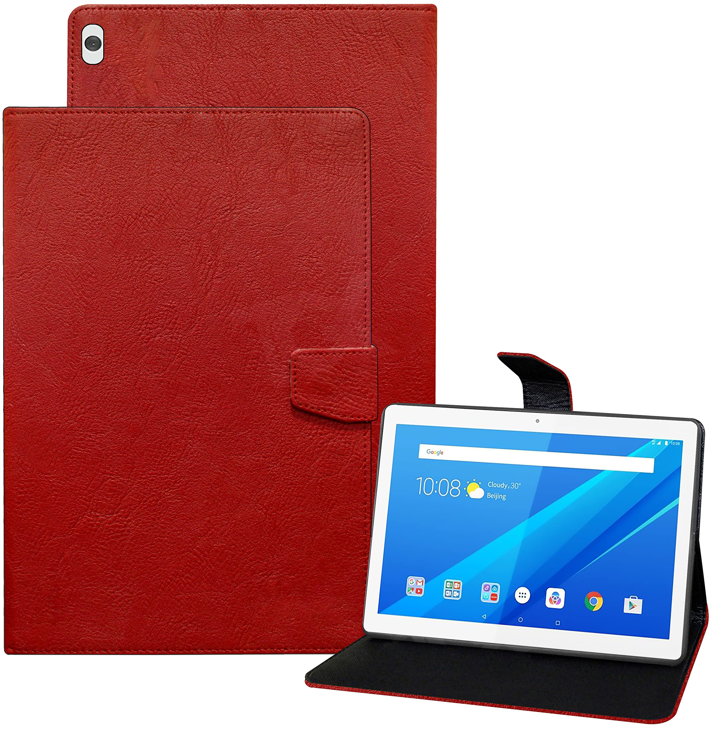 TGK Flip Case Cover for Lenovo Tab M10 HD X505X TB-X505F TB-X505L TB-X505X TB-X605L TB-X605F Plain Design Red (B09H4SPM1T) Amazon Price History, Amazon Price Tracker