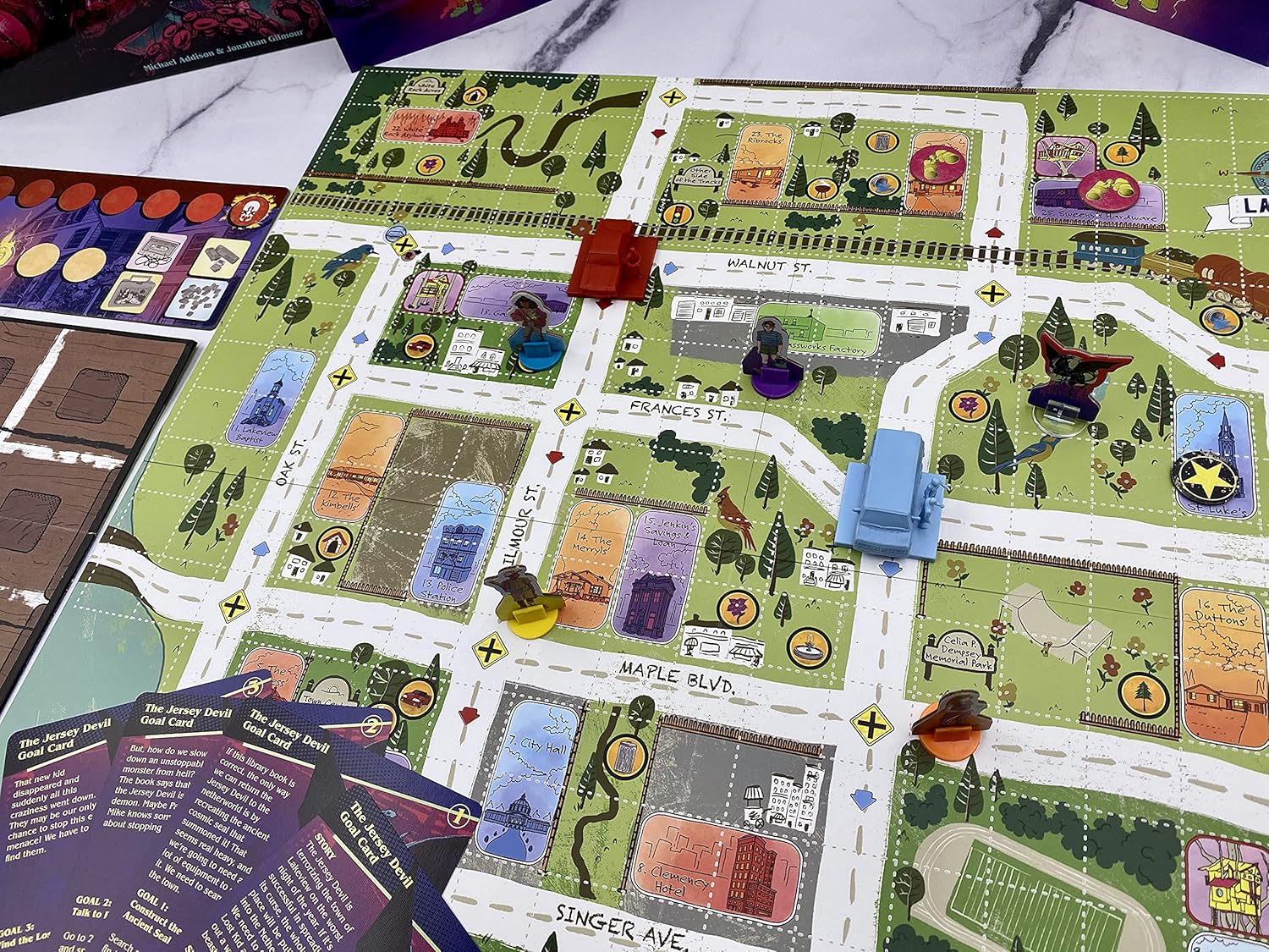 Renegade Game Studios The Snallygaster Situation: Kids on Bikes Board Game, Multicolor