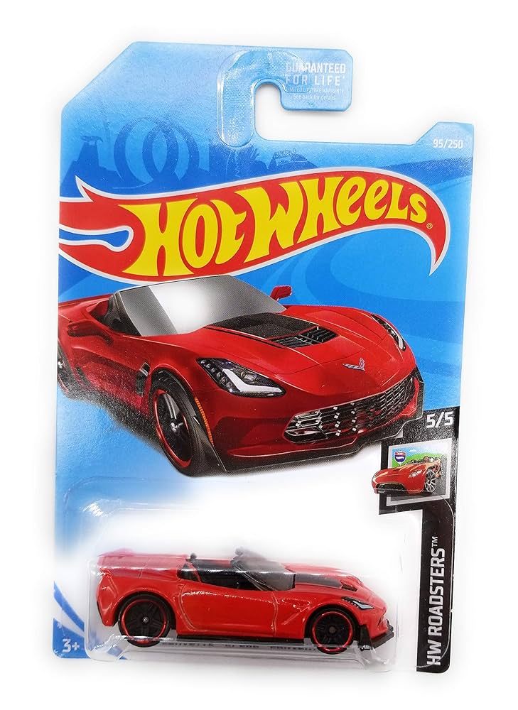 HOT WHEELS  コルベット Amazon.com: Hot Wheels 2019 HW Roadsters Corvette C7 Z06