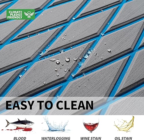 Miniatura 3 de Suelo de lancha  Cubierta de espuma EVA para lanchas  Alfombra marina para lancha, material de suelo autoadhesivo, para lancha motora, yate, kayak,