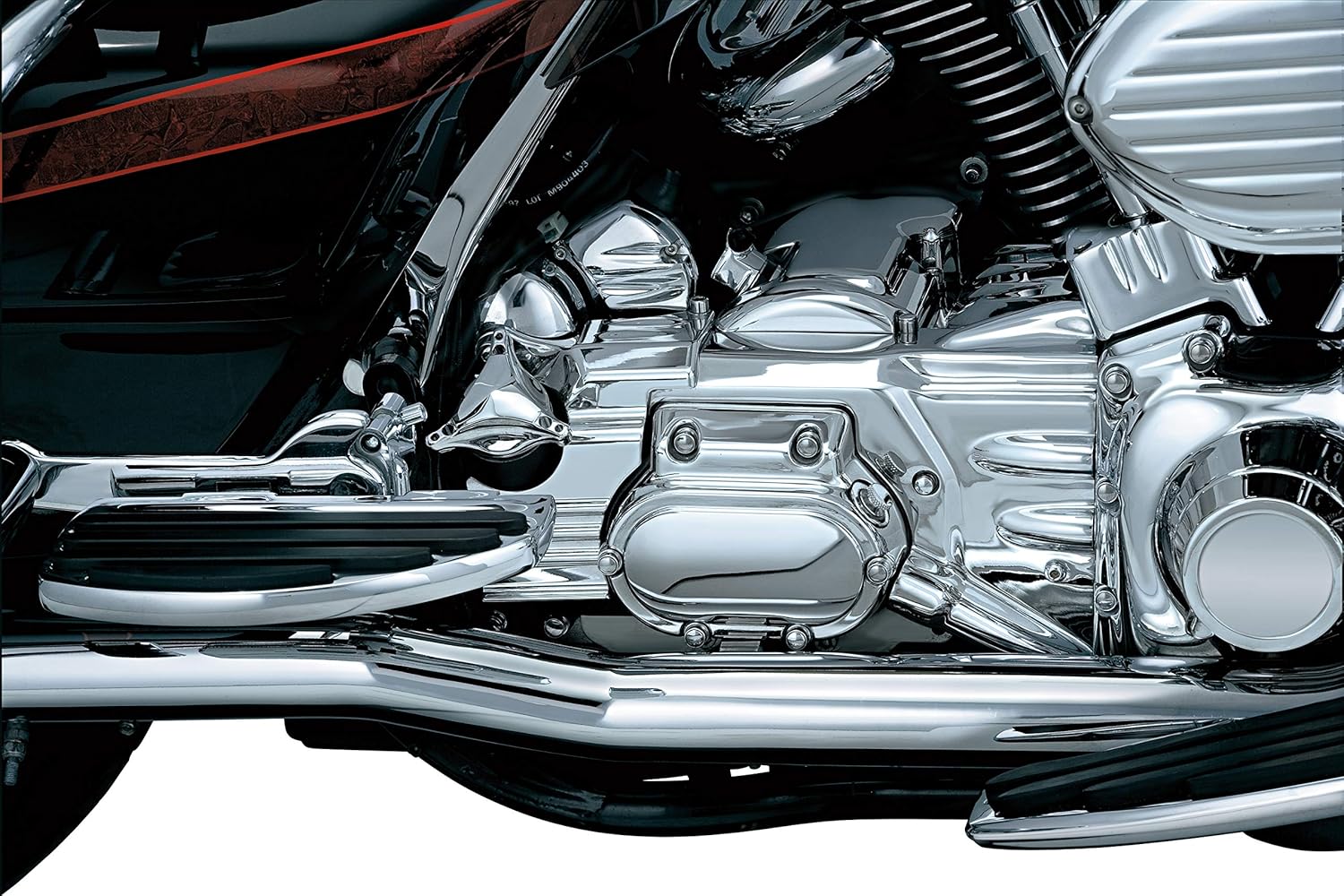 Kuryakyn 8264 Motorcycle Accent Accessory: Oil Filler Spout Cover for 1993-2006 Harley-Davidson Motorcycles, Chrome