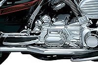 Vista 3 de Kuryakyn 8264 Accesorio de acento de motocicleta: cubierta de boquilla de llenado de aceite para motocicletas Harley-Davidson 1993-2006, cromo