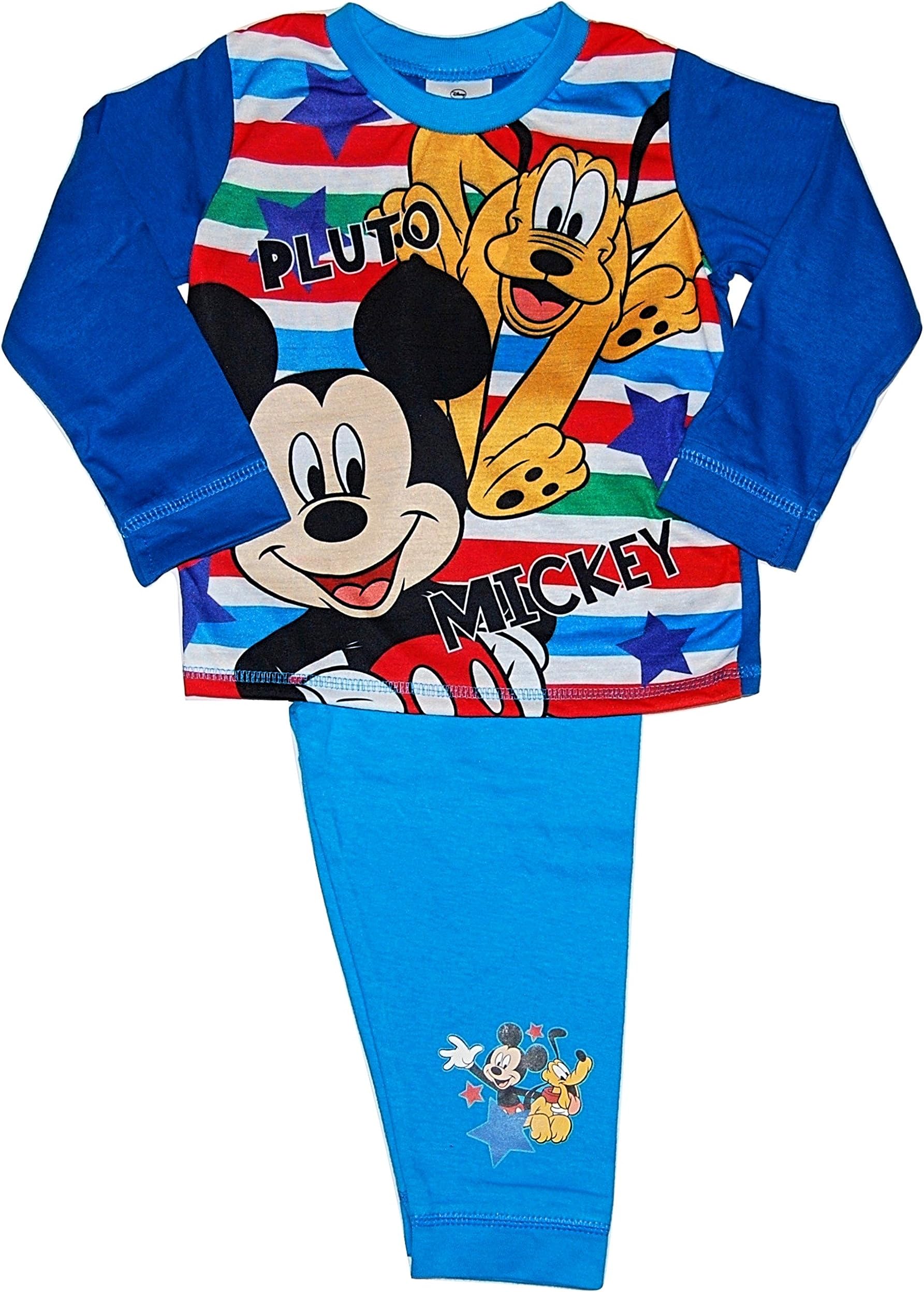 Boys Mickey Mouse Pluto Pyjamas 12-18 18-24 Months 2 3 4 Years (18-24 Months)